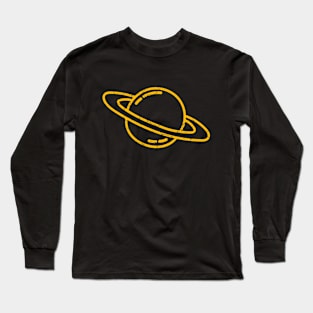 Minimal Planet, Planet Long Sleeve T-Shirt